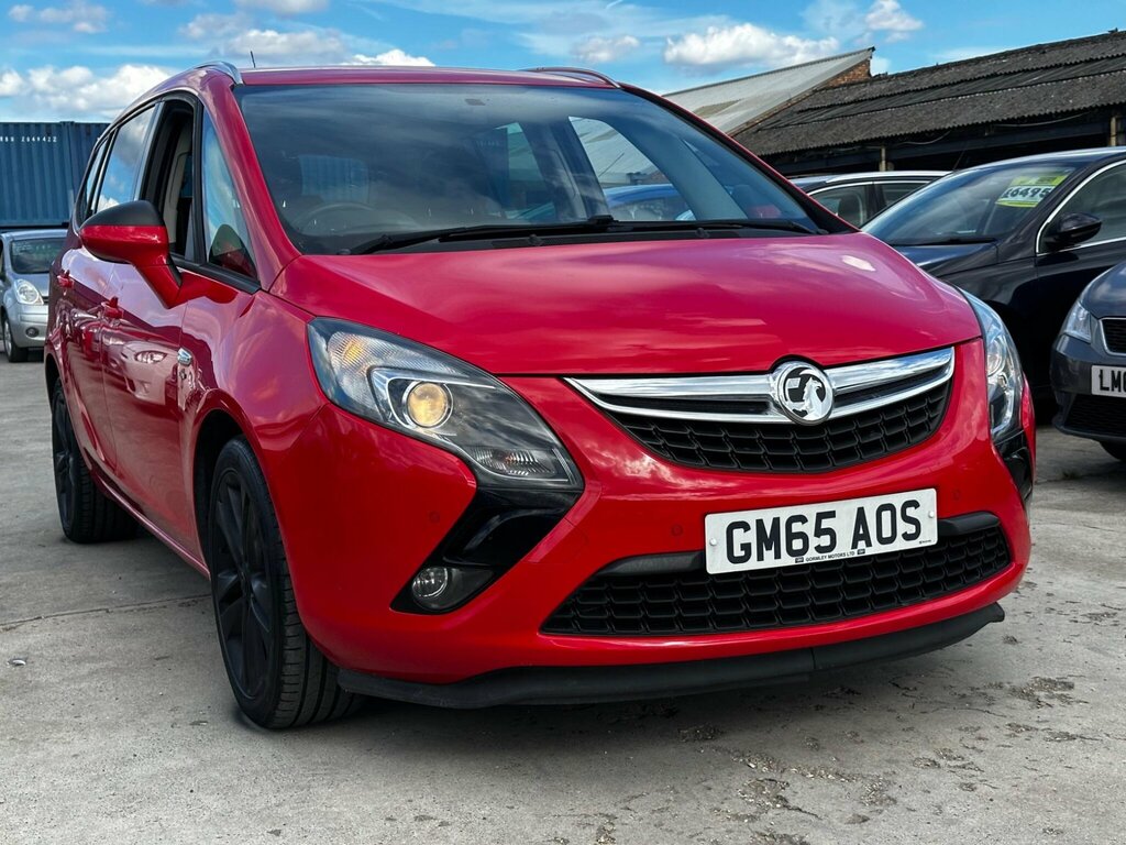Vauxhall Zafira Tourer 1.4I Turbo Sri Euro 6 Red