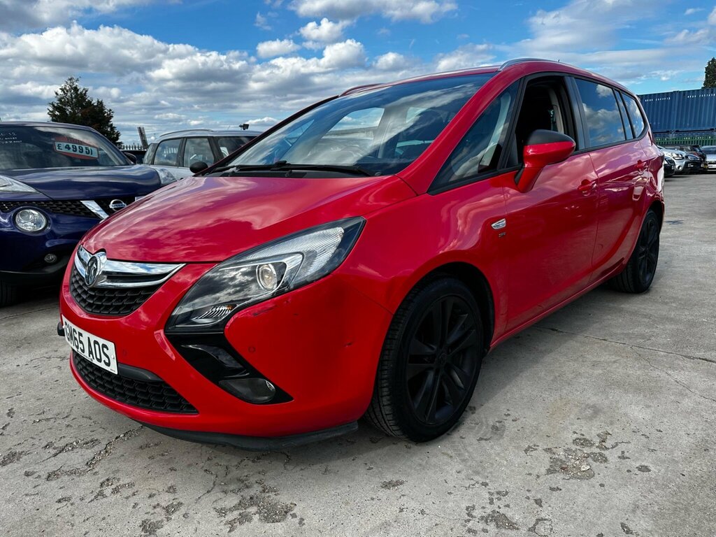 Vauxhall Zafira Tourer 1.4I Turbo Sri Euro 6 Red #4