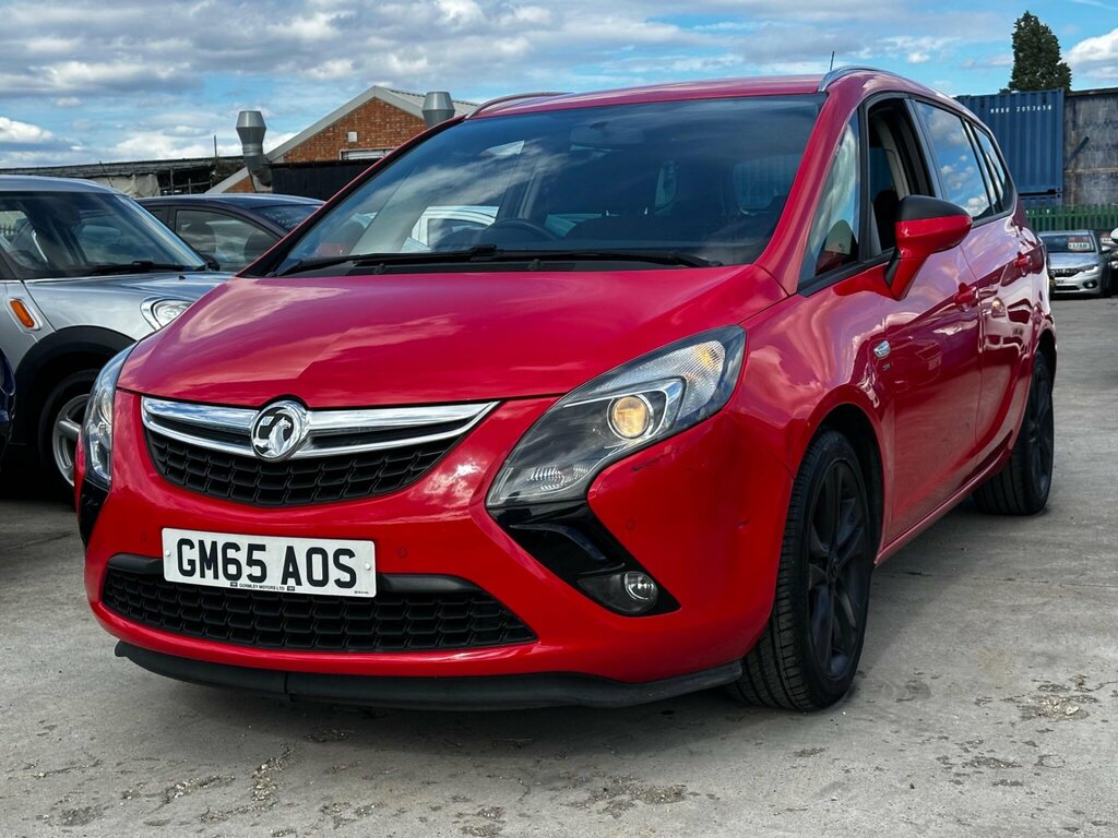 Vauxhall Zafira Tourer 1.4I Turbo Sri Euro 6 Red #2