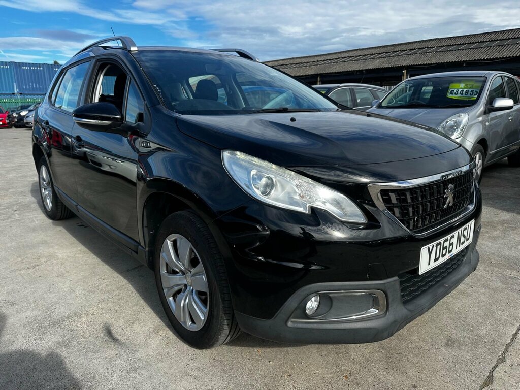 Peugeot 2008 1.2 Puretech Active Euro 6 YD66NSU Black #3