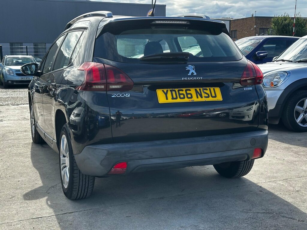 Peugeot 2008 1.2 Puretech Active Euro 6 YD66NSU Black #6