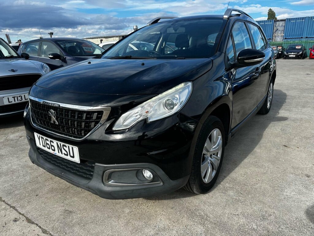 Peugeot 2008 1.2 Puretech Active Euro 6 YD66NSU Black #4