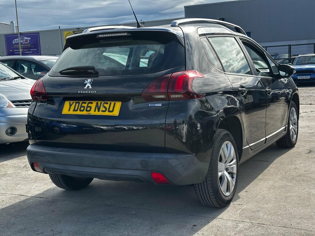 Peugeot 2008 1.2 Puretech Active Euro 6 YD66NSU Black #5