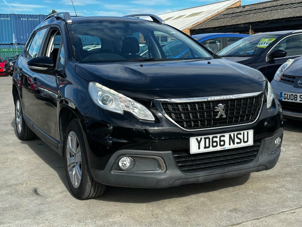 Peugeot 2008 1.2 Puretech Active Euro 6 Black