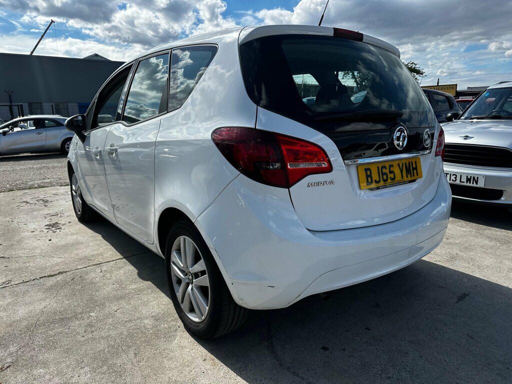 Vauxhall Meriva 1.4I Life Euro 6 White #6