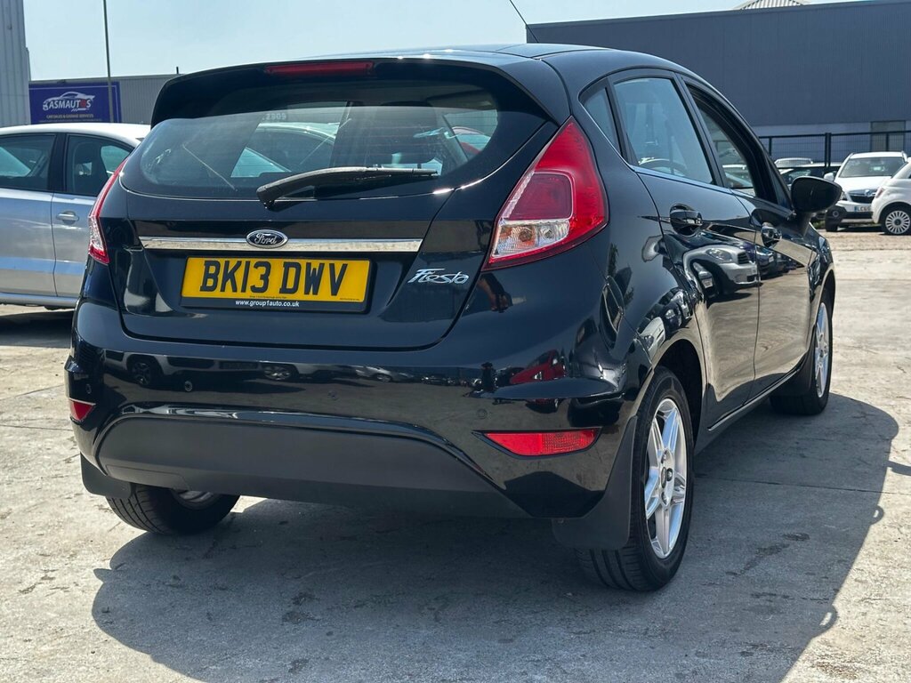 Ford Fiesta 1.6 Zetec Powershift Euro 5 BK13DWV Black #5