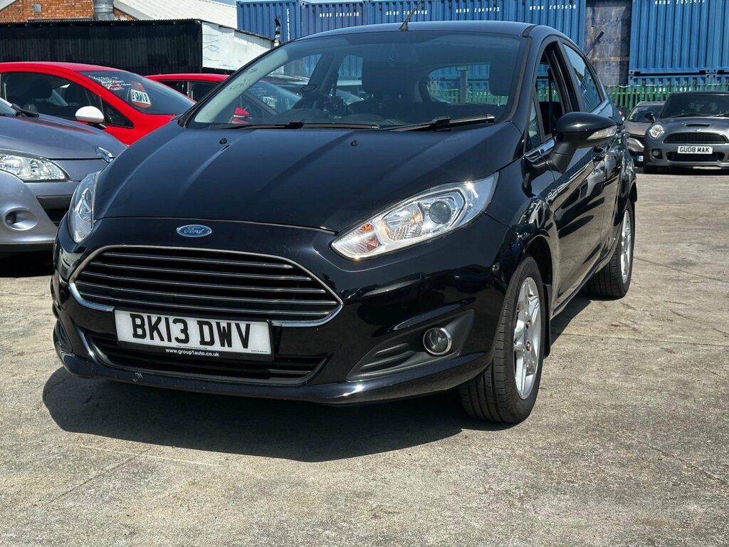 Ford Fiesta 1.6 Zetec Powershift Euro 5 BK13DWV Black #2