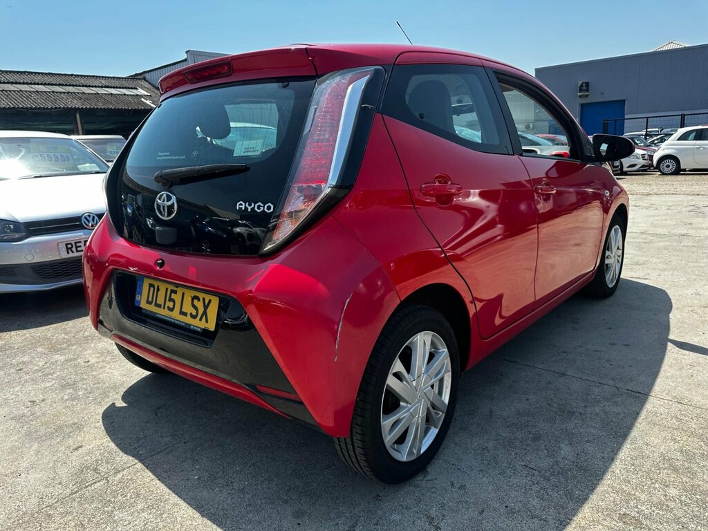 Toyota Aygo 1.0 Vvt-i X-pression X-wave Euro 5 Euro 5 Red #6