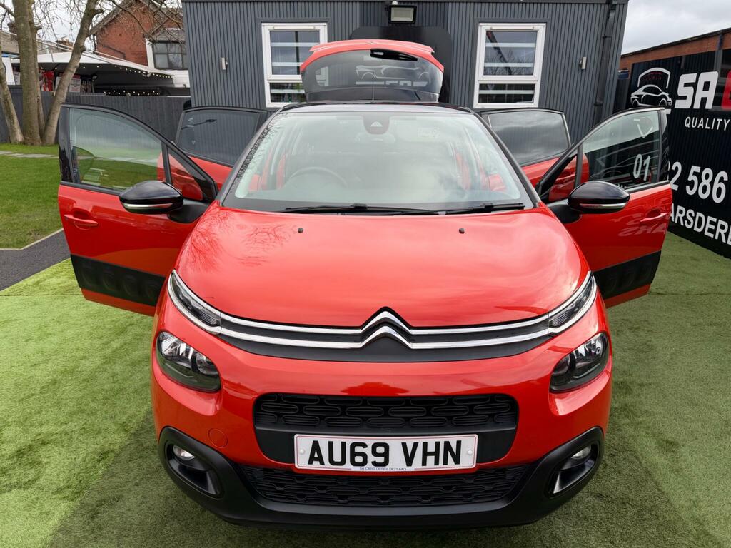 Citroen C3 1.2 Puretech Flair Hatchback Eur AU69VHN Orange #5