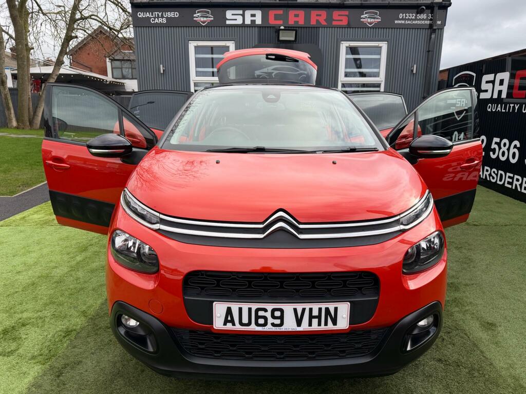 Citroen C3 1.2 Puretech Flair Hatchback Eur AU69VHN Orange #6