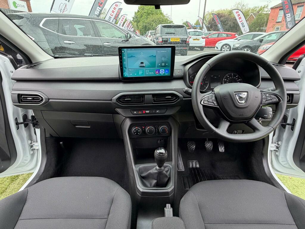 Dacia Sandero 1.0 Sce Essential Hatchback Euro YP71HNL White #2