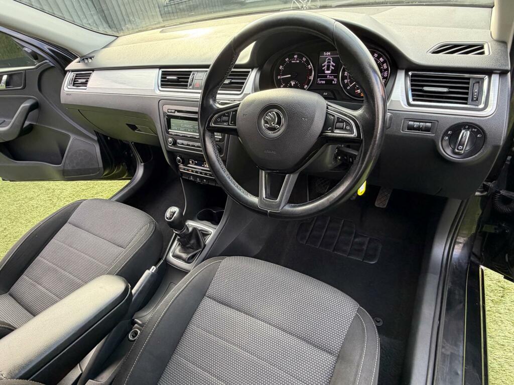 Skoda Rapid Spaceback 1.2 Tsi Elegance Hatchback Euro Black #3