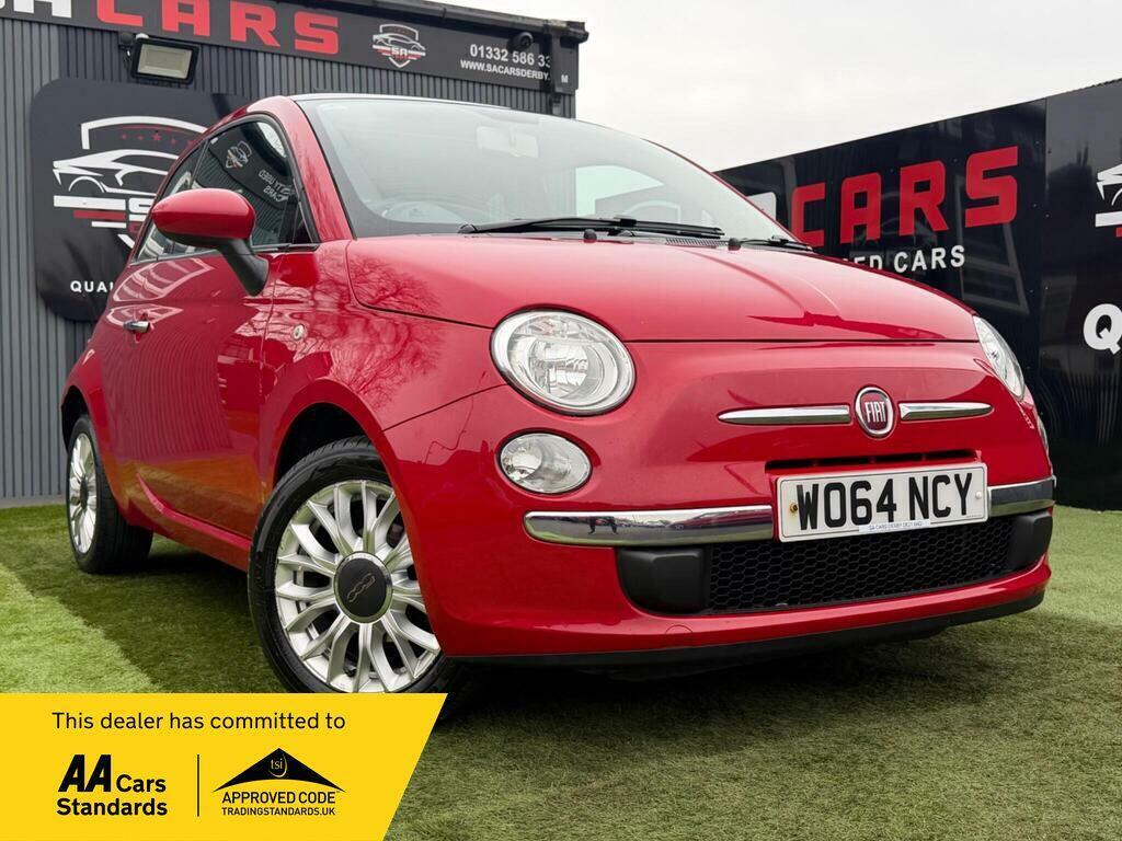 Fiat 500 1.2 Lounge Hatchback Euro 6 Ss Red