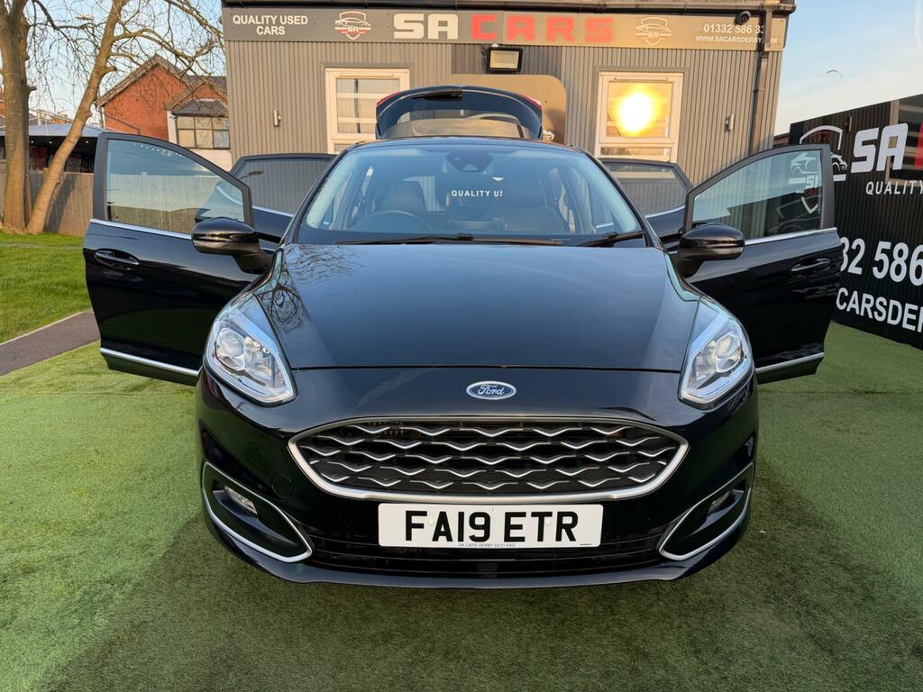 Ford Fiesta 1.0T Ecoboost Gpf Vignale Hatchback Man FA19ETR Black #6