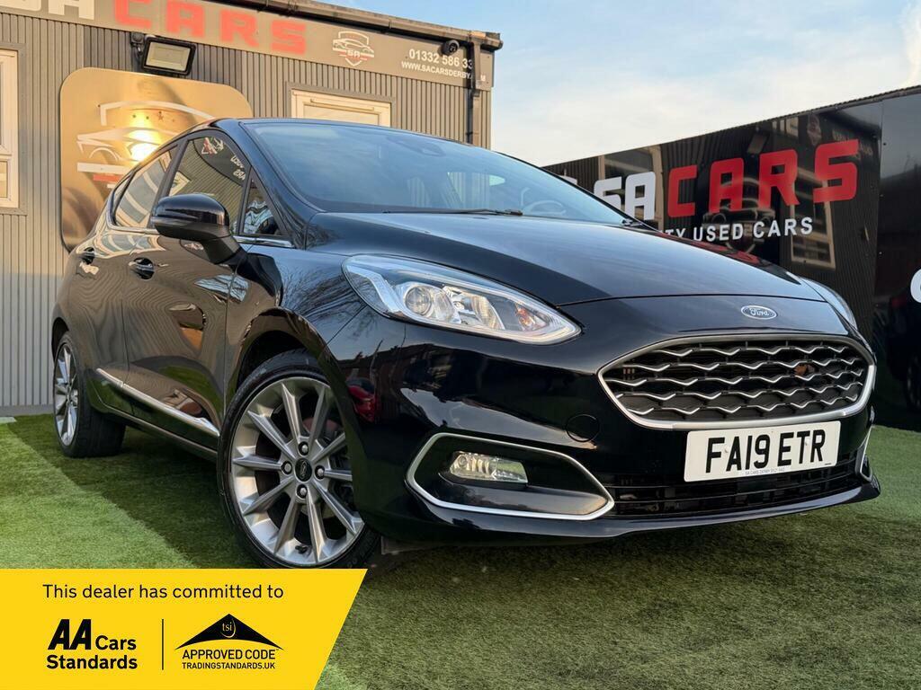 Ford Fiesta 1.0T Ecoboost Gpf Vignale Hatchback Man FA19ETR Black
