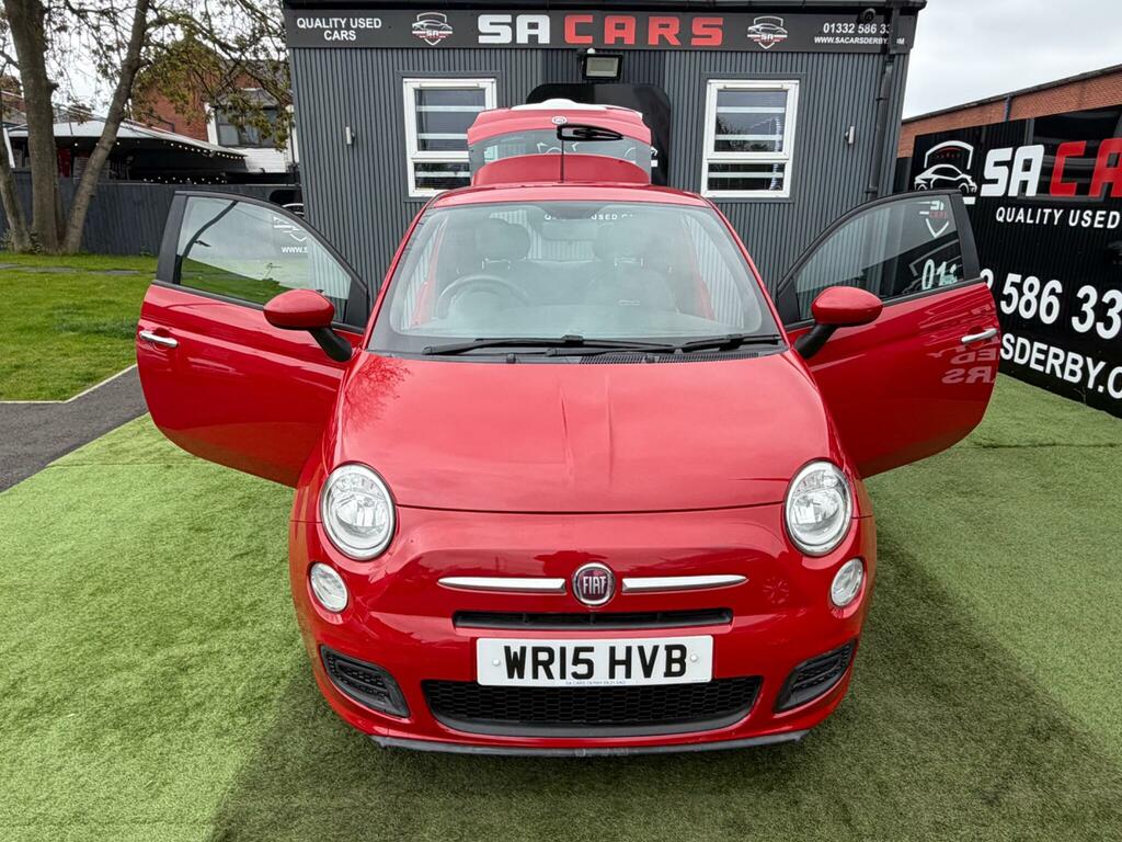 Fiat 500 1.2 S Hatchback Euro 6 Ss 69 WR15HVB Red #6