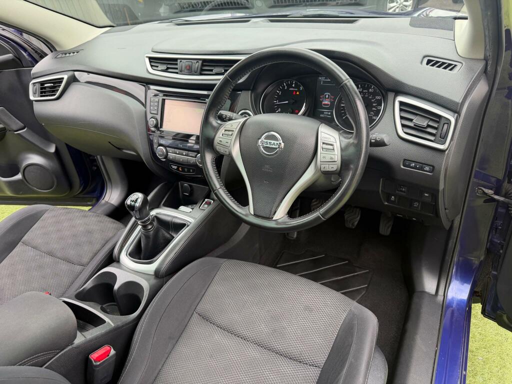 Nissan Qashqai 1.2 Dig-t N-connecta Suv 2Wd Eur YJ17SBP Blue #3