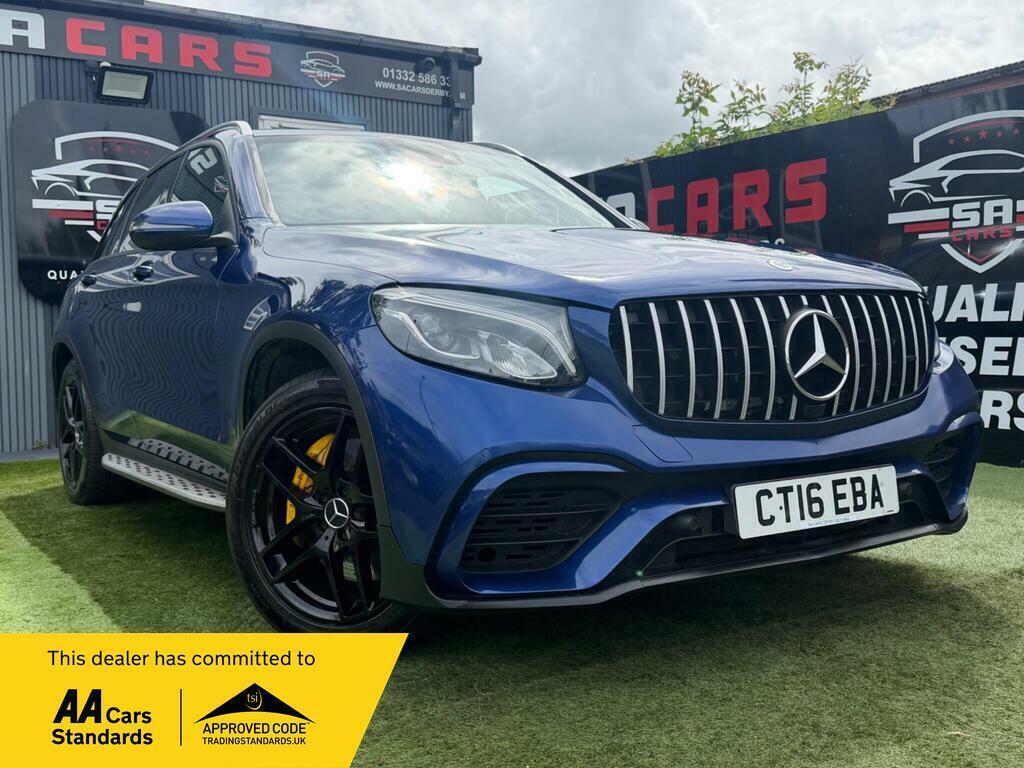 Mercedes-Benz GLC Class 2.1 Glc250d Amg Line Premium Plus Suv Blue