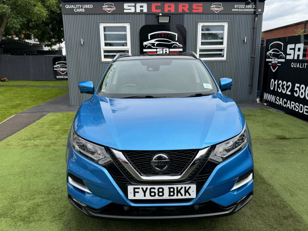 Nissan Qashqai 1.3 Dig-t N-connecta Suv Euro 6 FY68BKK Blue #4