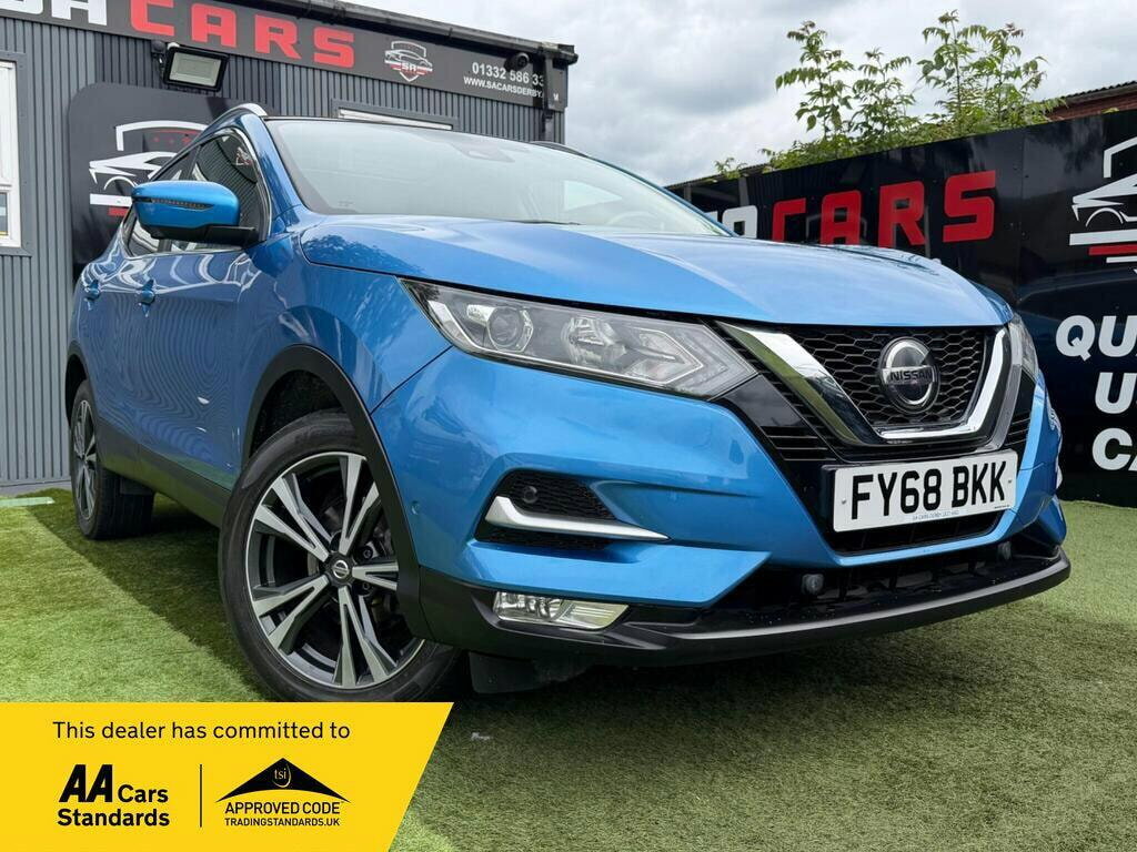 Nissan Qashqai 1.3 Dig-t N-connecta Suv Euro 6 FY68BKK Blue