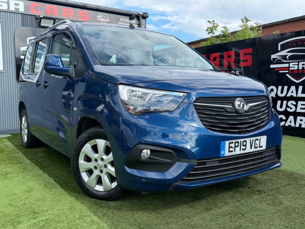 Vauxhall Combo Life 1.5 Turbo D Blueinjection Energy Mpv Ma Blue