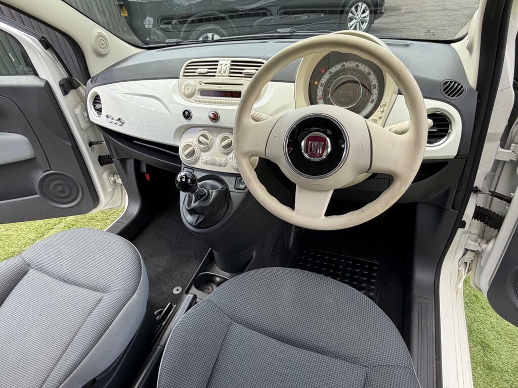 Fiat 500C 1.2 Pop Convertible Euro 6 Ss White #3