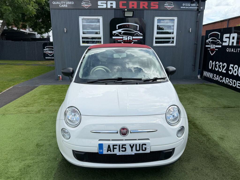 Fiat 500C 1.2 Pop Convertible Euro 6 Ss White #4