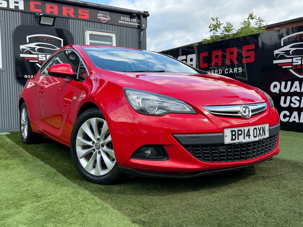 Vauxhall Astra GTC 1.7 Cdti Ecoflex 109G Sri Coupe Red