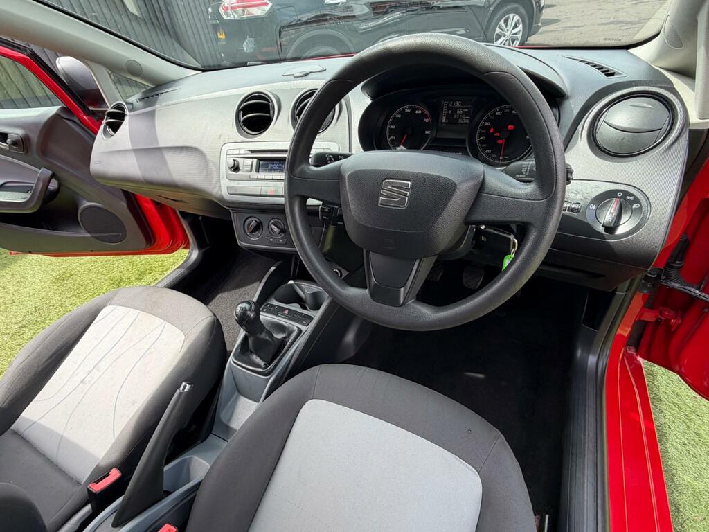 Seat Ibiza 1.2 S Hatchback Euro 5 Ac 70 Ps DE14SBO Red #3