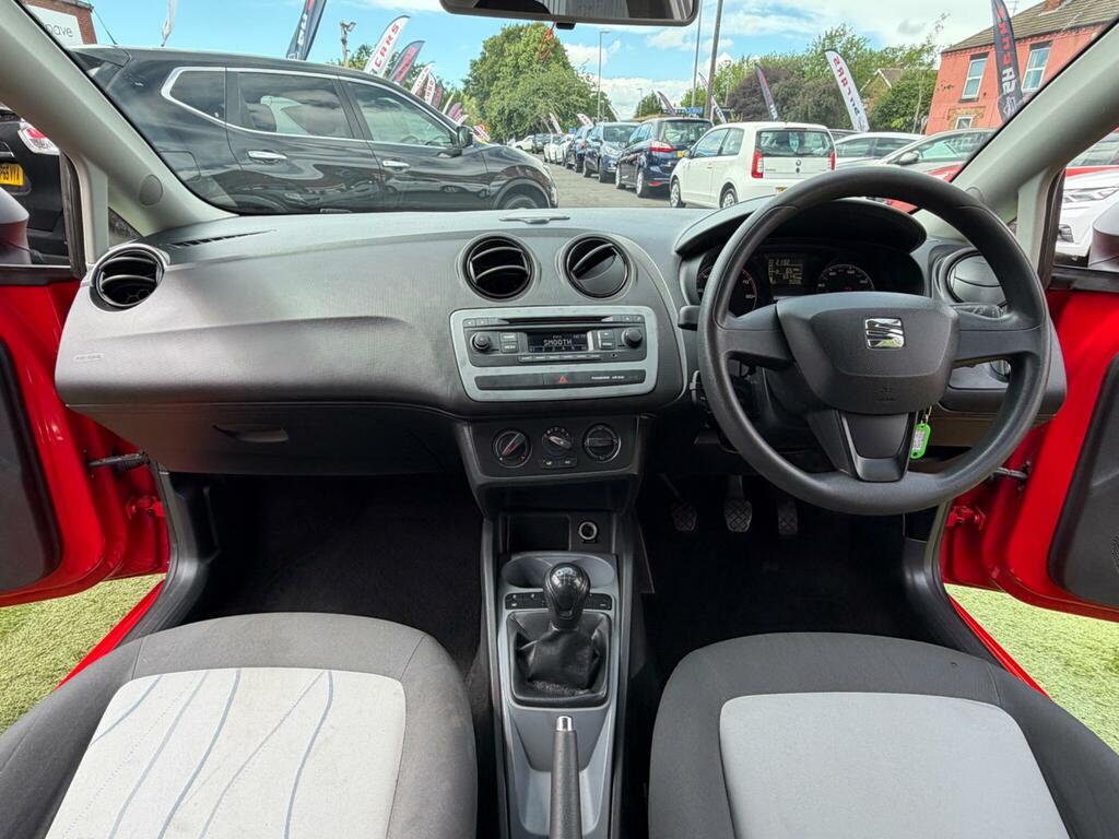 Seat Ibiza 1.2 S Hatchback Euro 5 Ac 70 Ps DE14SBO Red #2
