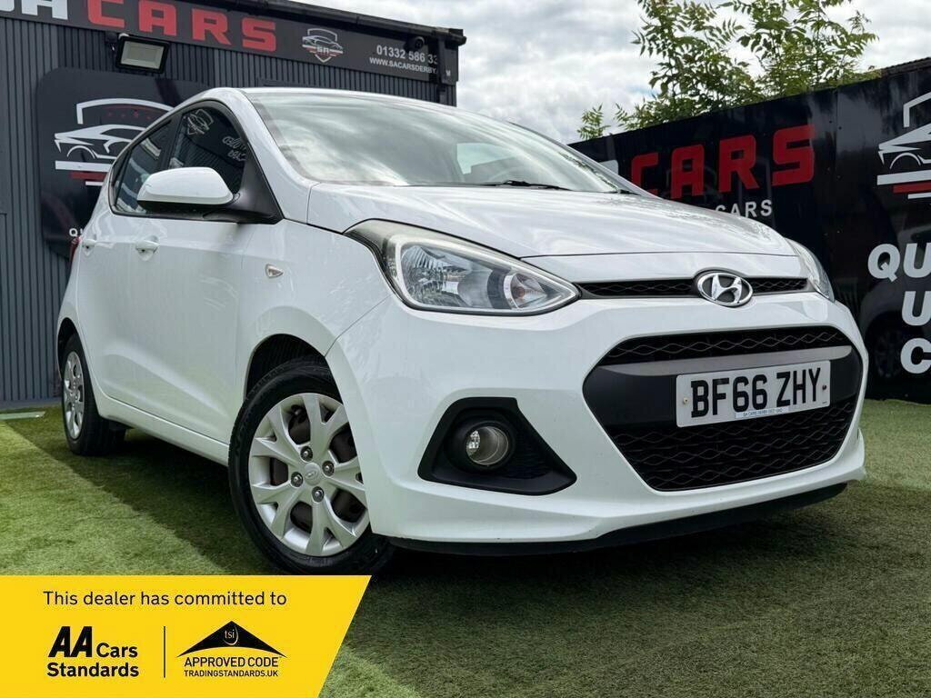 Hyundai I10 1.0 Se Hatchback Euro 5 66 Ps White