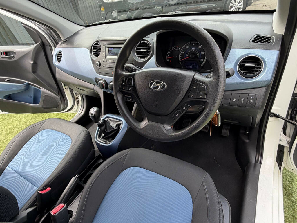 Hyundai I10 1.0 Se Hatchback Euro 5 66 Ps White #3