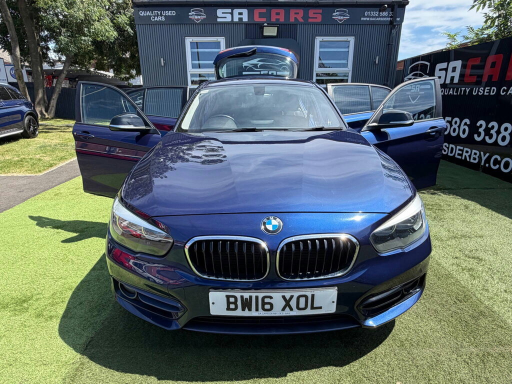 BMW 1 Series 1.5 116D Sport Hatchback Euro 6 Blue #4