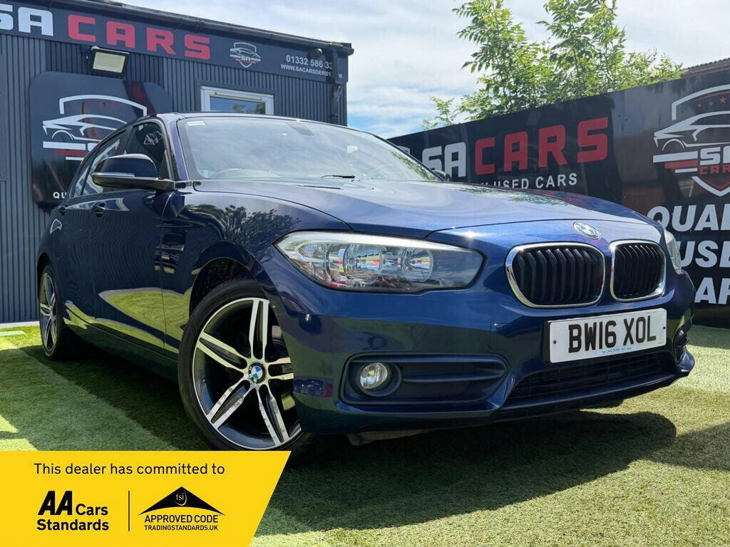 BMW 1 Series 1.5 116D Sport Hatchback Euro 6 Blue