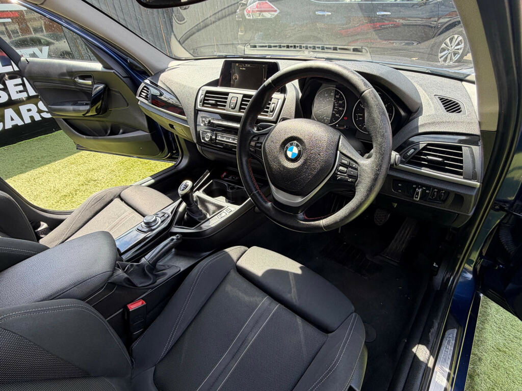 BMW 1 Series 1.5 116D Sport Hatchback Euro 6 Blue #2