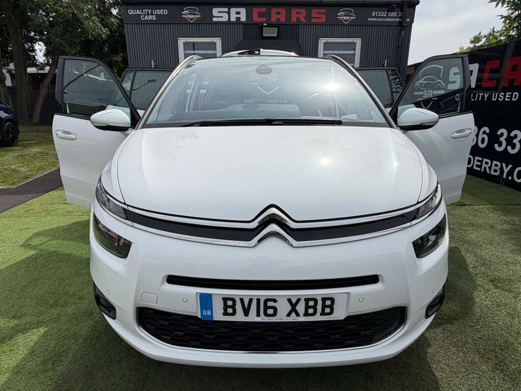 Citroen Grand C4 Picasso 1.6 Bluehdi Exclusive Mpv Euro 6 White #6
