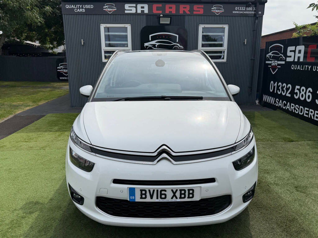 Citroen Grand C4 Picasso 1.6 Bluehdi Exclusive Mpv Euro 6 White #4
