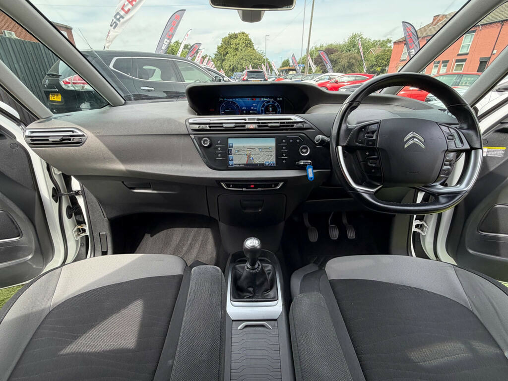 Citroen Grand C4 Picasso 1.6 Bluehdi Exclusive Mpv Euro 6 White #2