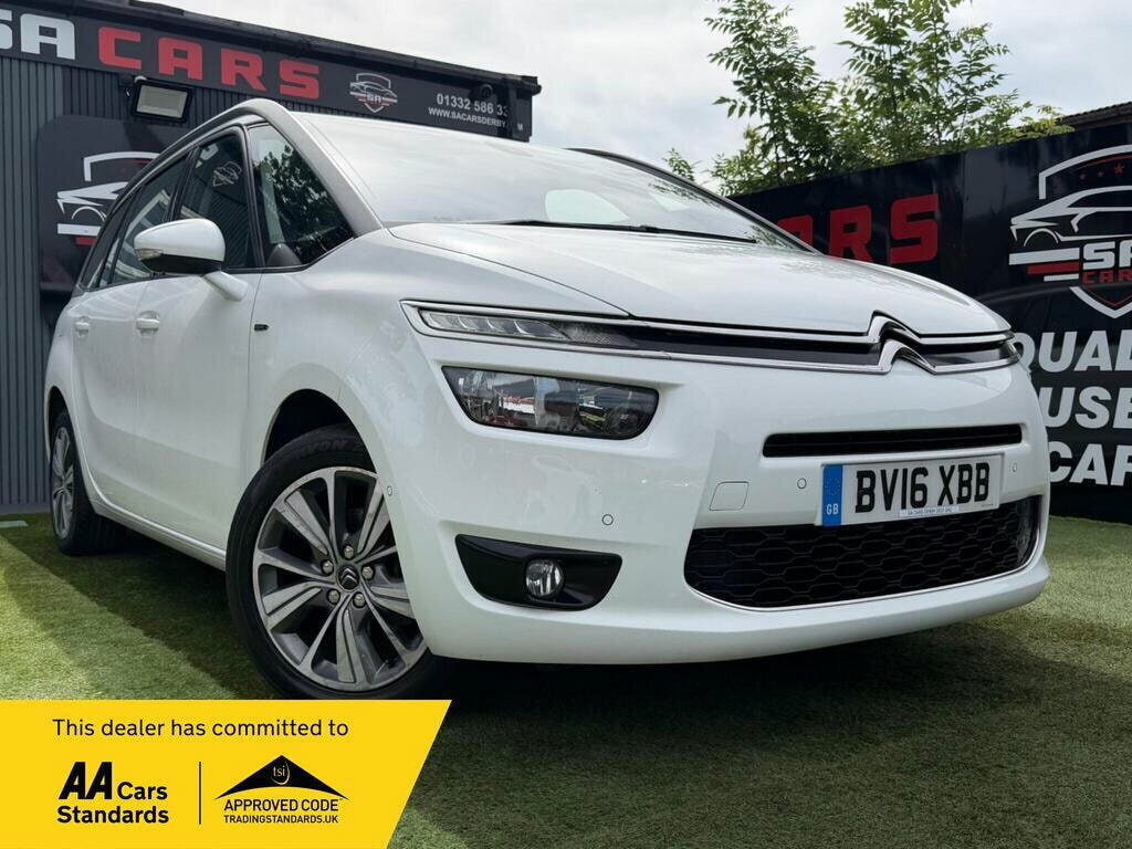 Citroen Grand C4 Picasso 1.6 Bluehdi Exclusive Mpv Euro 6 White
