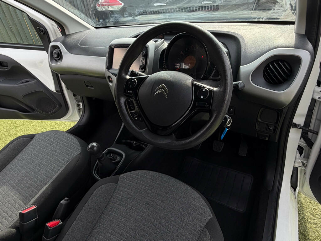 Citroen C1 1.0 Vti Furio Hatchback Euro 6 White #2