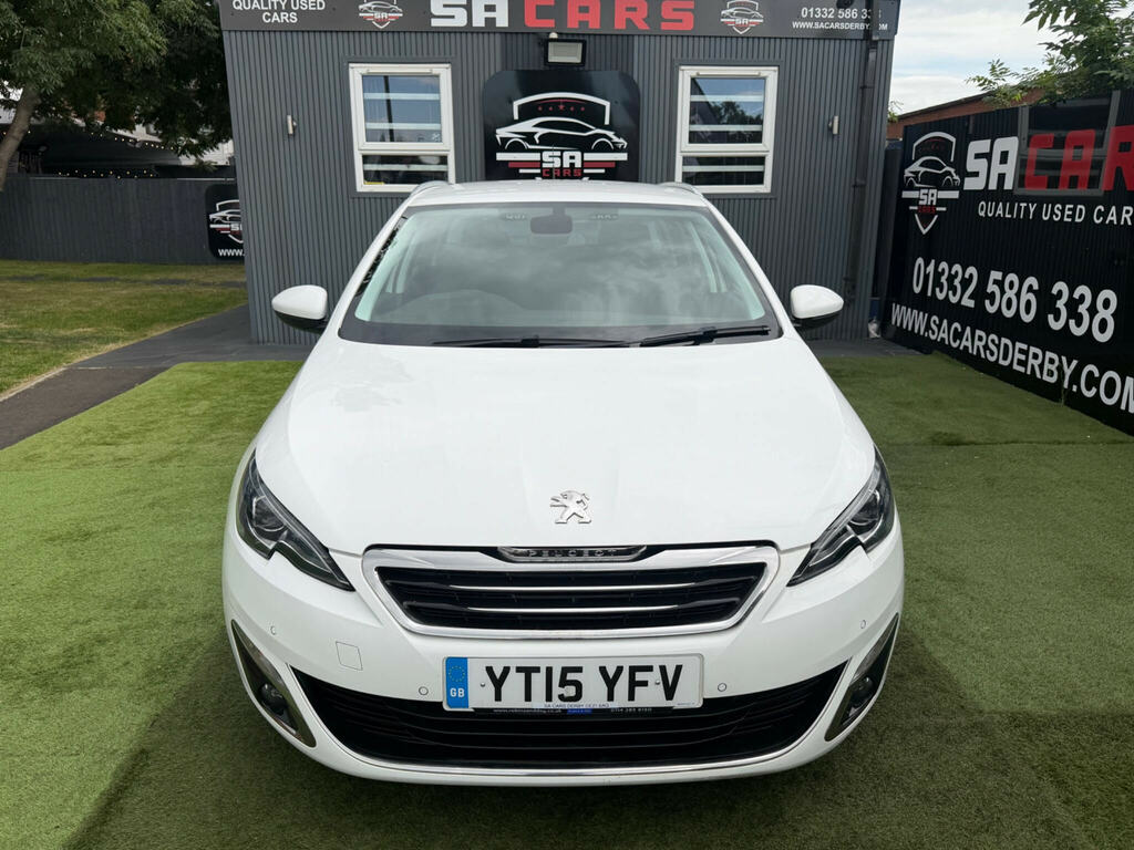 Peugeot 308 SW 1.6 Hdi Allure Estate Euro 5 S White #5
