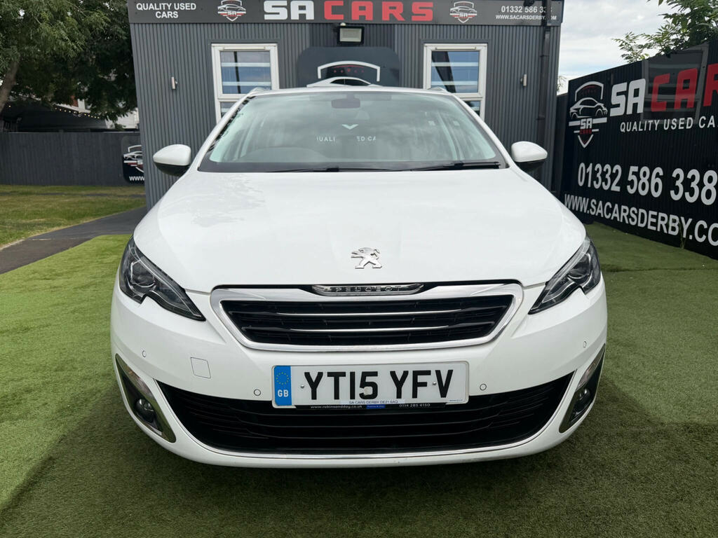 Peugeot 308 SW 1.6 Hdi Allure Estate Euro 5 S White #6