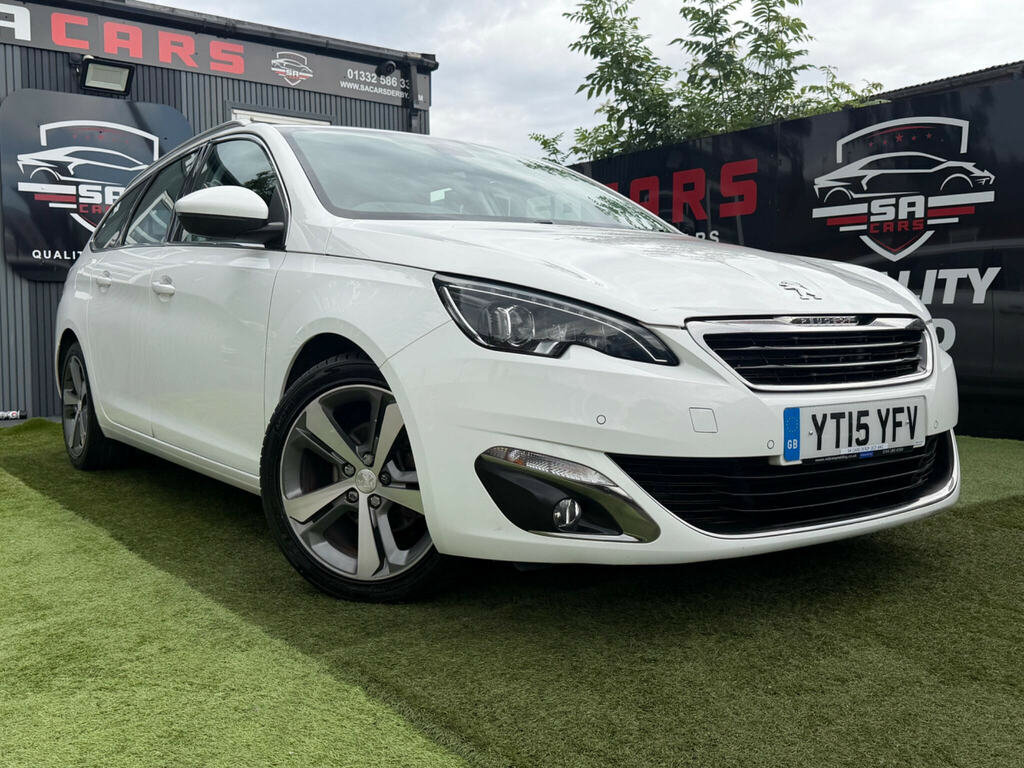 Peugeot 308 SW 1.6 Hdi Allure Estate Euro 5 S White