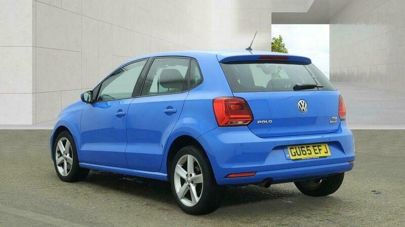 Volkswagen Polo 1.2 Tsi Bluemotion Tech Blue #5