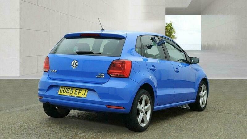 Volkswagen Polo 1.2 Tsi Bluemotion Tech Blue #6