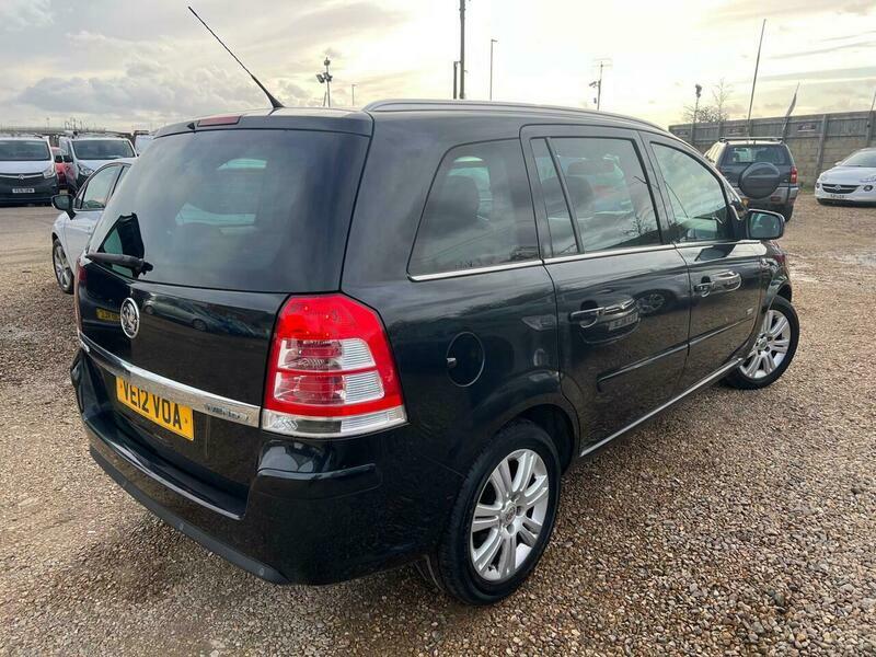 Vauxhall Zafira 1.6 16V Design Euro VE12VOA Black #5
