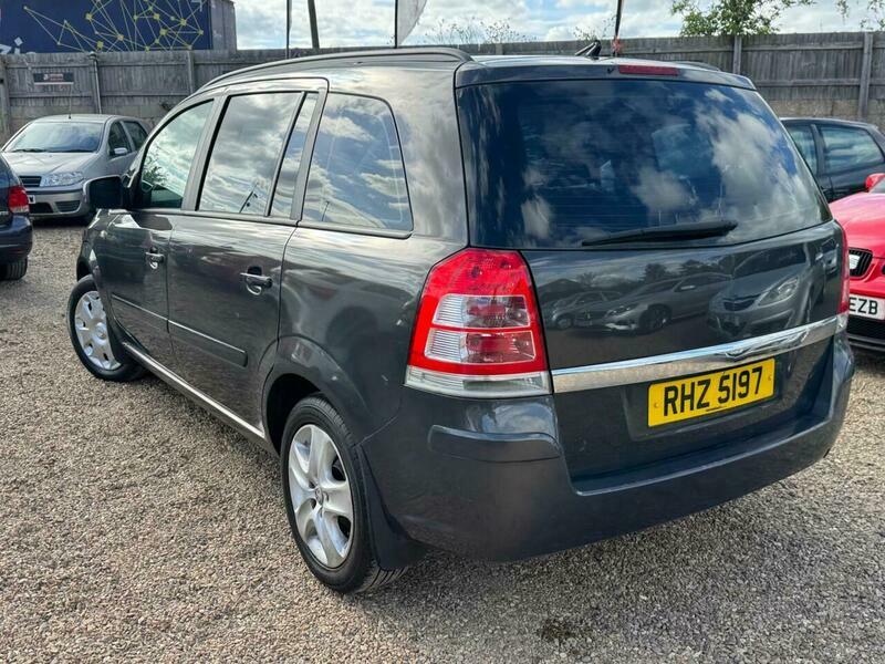 Vauxhall Zafira 1.6 16V Exclusiv Euro RHZ5197 Grey #5