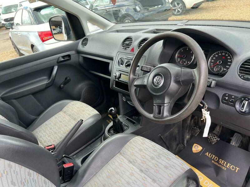 Volkswagen Caddy Panel Van 1.6 2011 White #34
