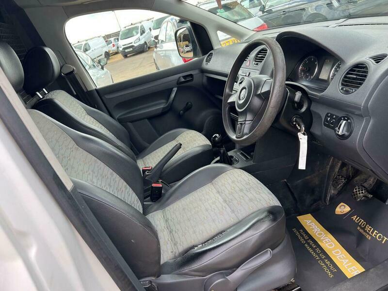 Volkswagen Caddy Panel Van 1.6 2011 White #35