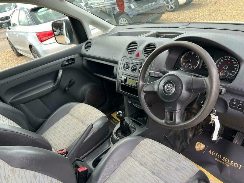 Volkswagen Caddy Panel Van 1.6 2011 White #32
